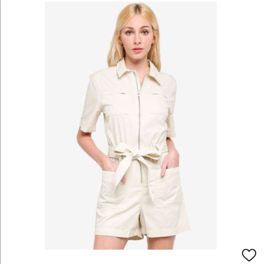 GAP short sleeve utility romper